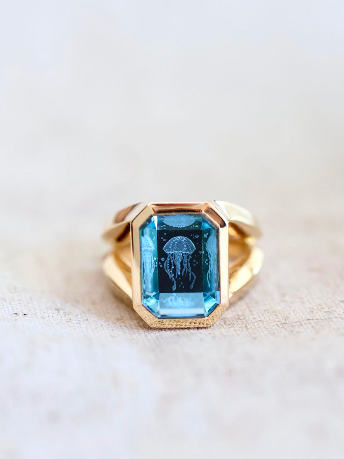 Bague Sceau de Neptune