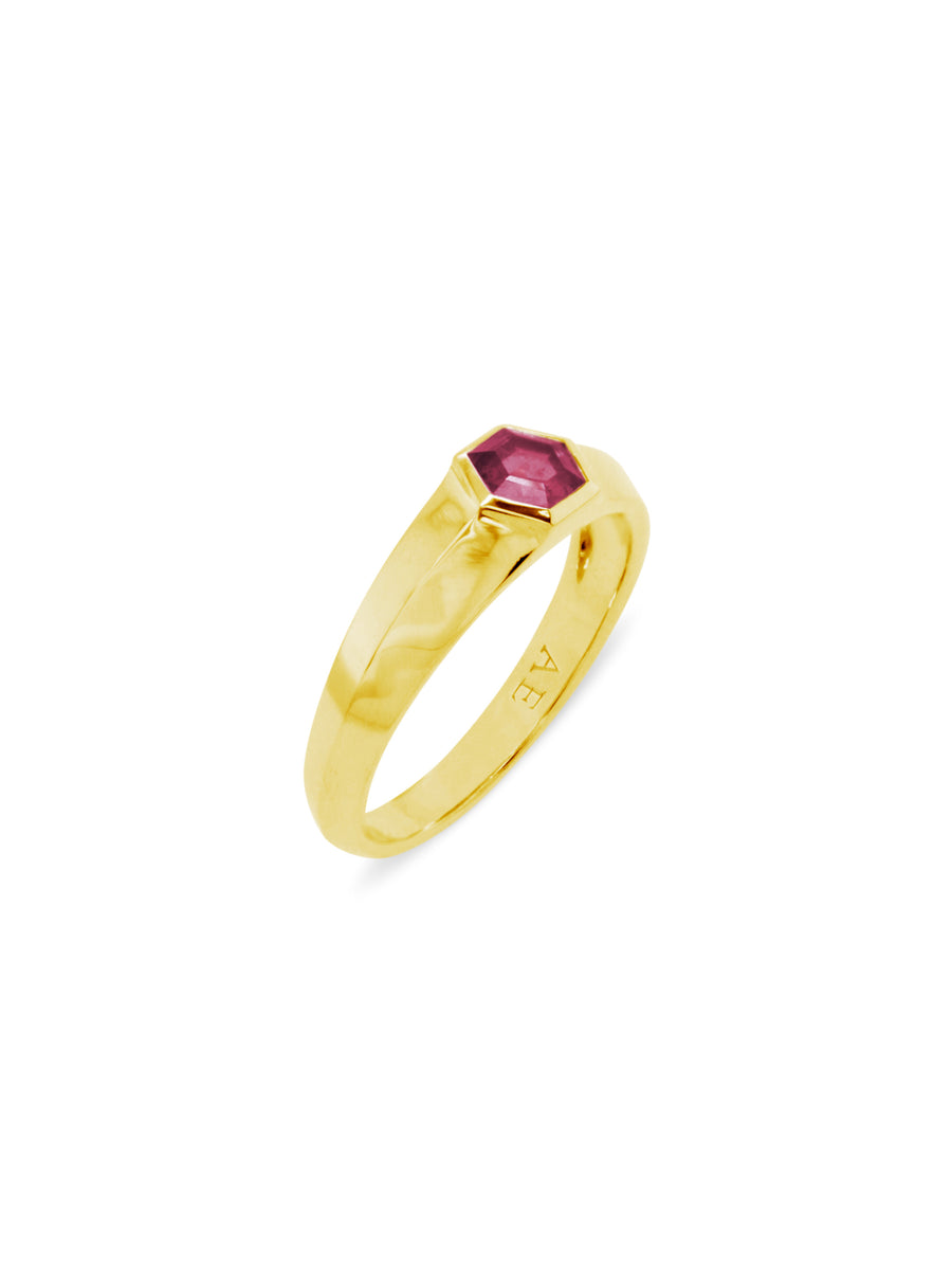 Bague HEXAGONE