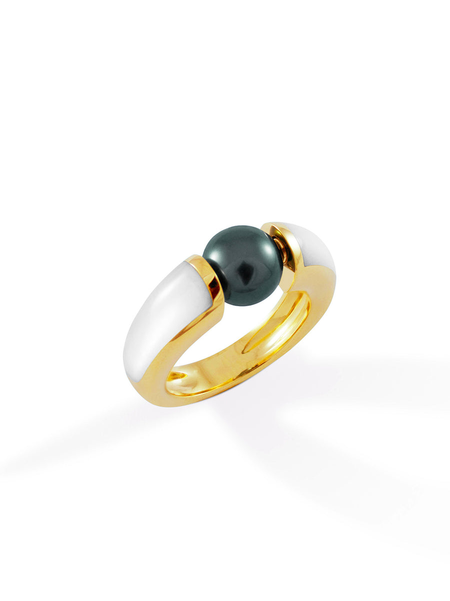 Bougainville ring, rounded model