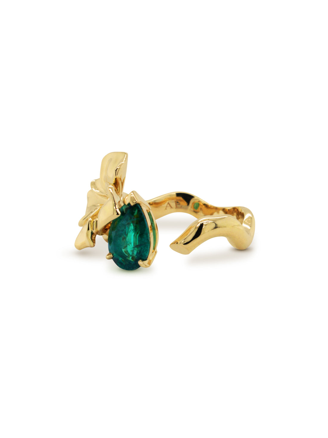 Bague Fleur d'Emeraude